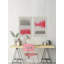 Pink And Grey II Diptych - 2 Piece Set on Canvas-29488728