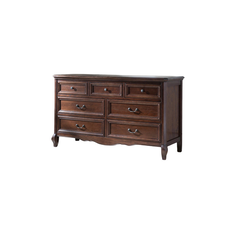 Cabinet d'entrée de chambre à coucher en bois massif