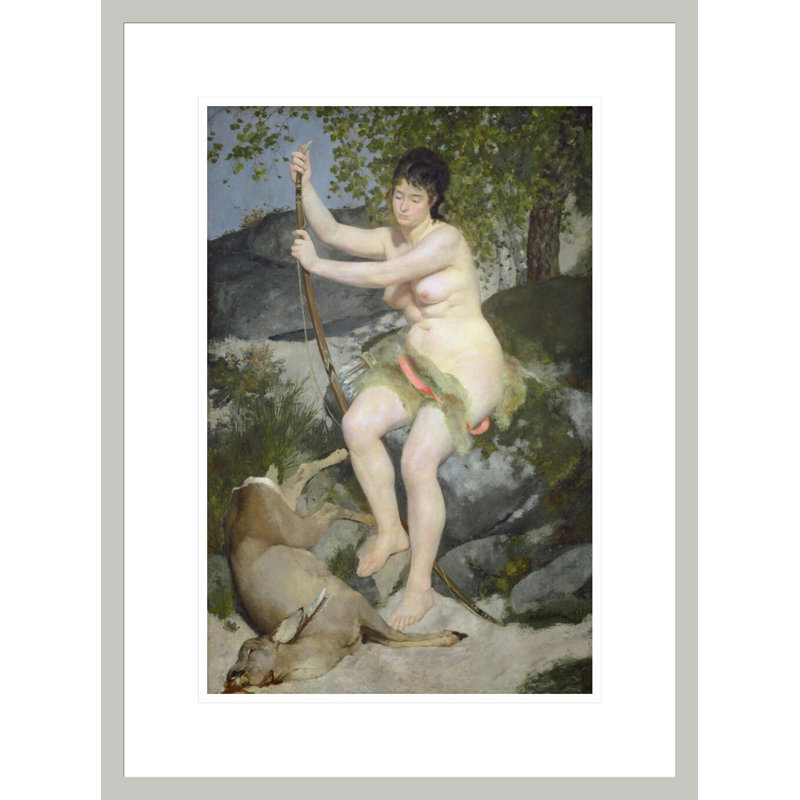«Diana» par Pierre-Auguste Renoir, impression giclée encadrée, 21,75 po H x 16,22 po L