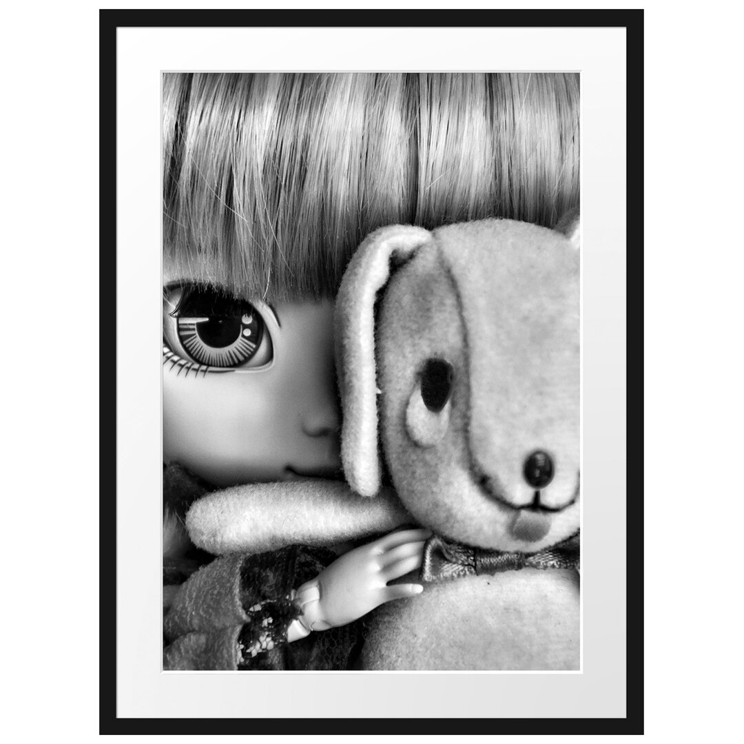 Rotkäppchen Pullip Doll Gerahmte Grafik Kunstdruck Poster