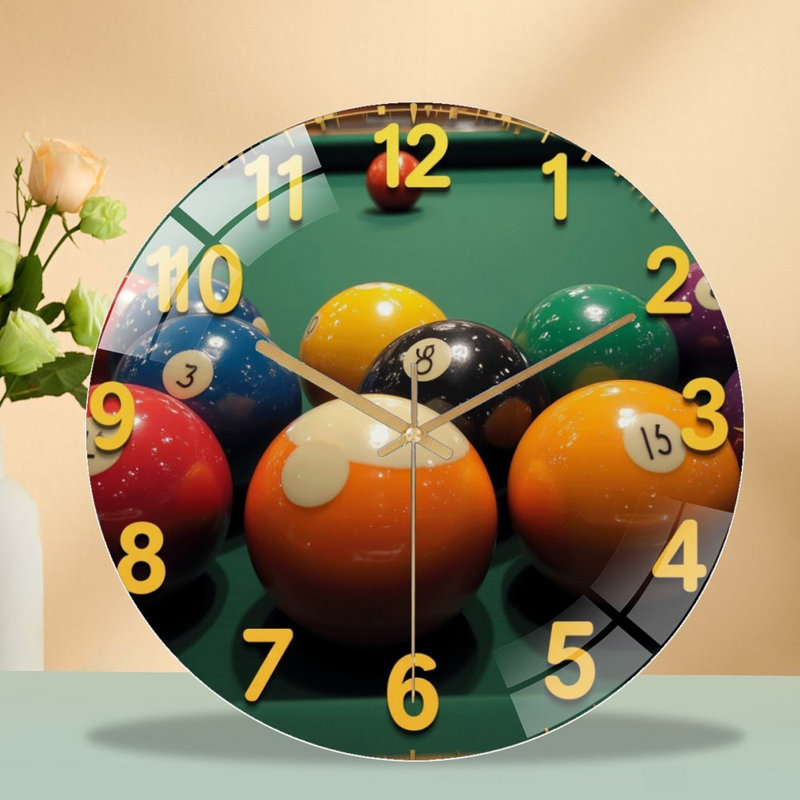 Horloge murale de style rétro de 12 po