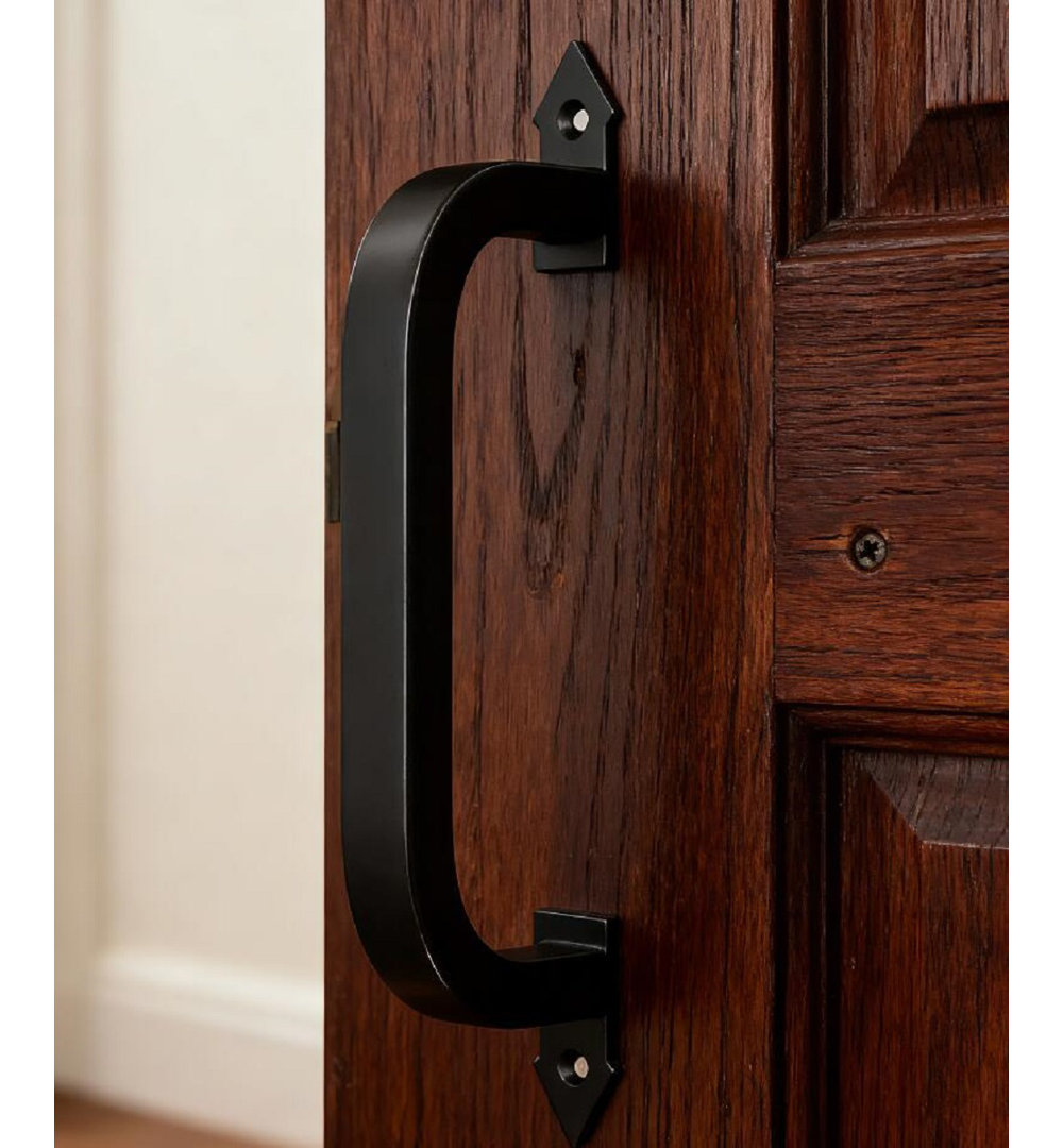 Matte Black Steel Handle/Pull Watchmen