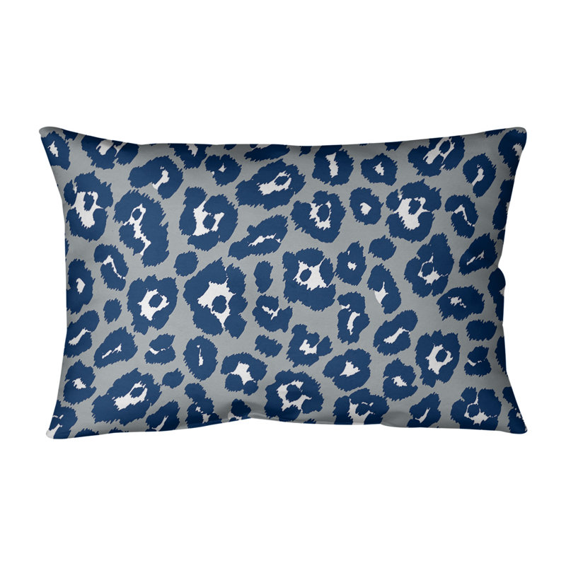 Housse de coussin rectangulaire Indianapolis football, Gris, Faux lin