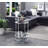 Carolina Round Glass Bar Cart