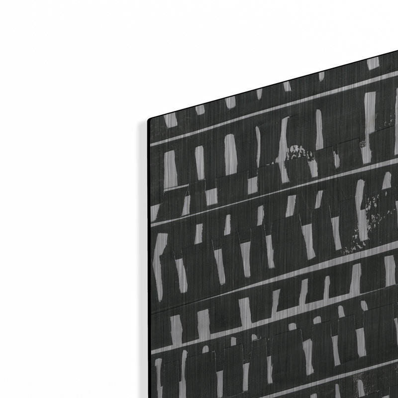 Orren Ellis «Black Collage» par Morioke, art mural en métal