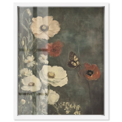 «Vintage Botanicals I Shadowbox Print», décoration murale rétro par Art Remedy