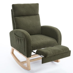 Nursing Rocking Chairs for Adults, Teddy Nursery Rocking Chair for Mum