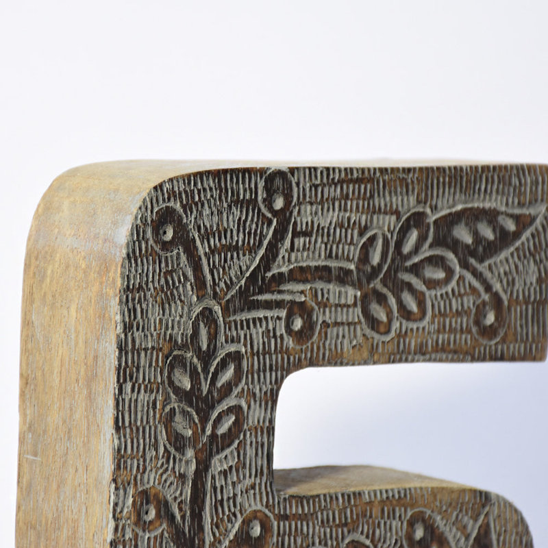 Alphabet écologique Haddam, Gris, 6