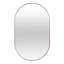 Metal Oval Wall Mirror-88626379