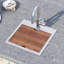 Roma Workstation 15" L x 15" W Drop-in Bar Sink-1424569461-1424570250