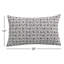 Liza Pillow Cover & Insert Rectangle in White/Black