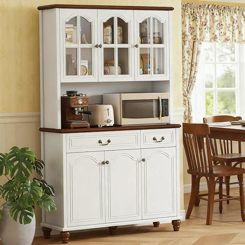 Armoire murale en bois massif gris foncé à 2 portes avec 2 tablettes pour un rangement polyvalent et prêt à assembler