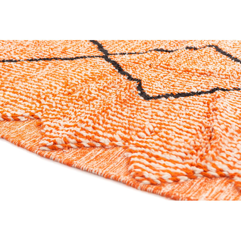 Tapis orange Odea