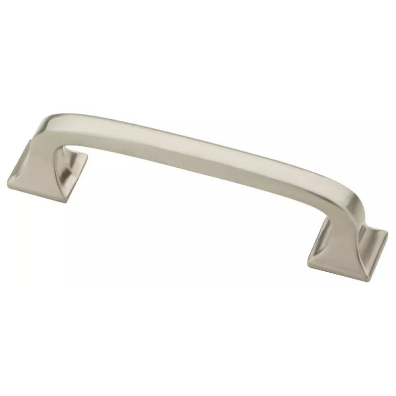 Poignée lombaire 3 "Builder Fashion, Nickel satiné