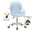 Erltrud Velvet Office Chair-315940084-315940087