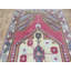 Tapis de zone en laine 3 pi 7 po x 6 pi 3 po one-of-kind noué la