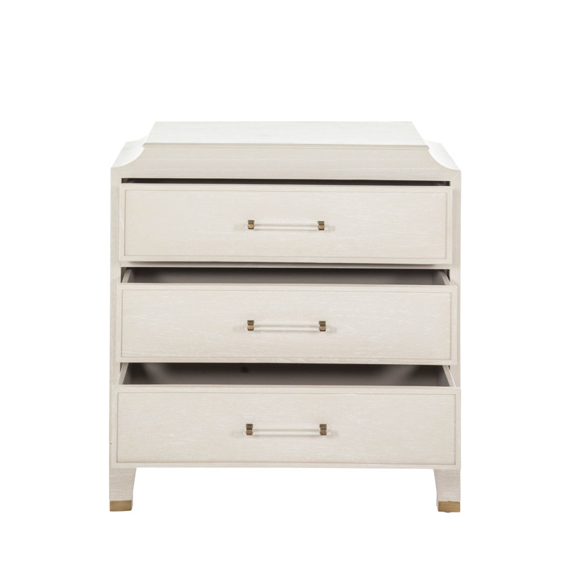 Alexandra Chest, White