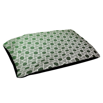 Coussin de lit à triangles hexagonals Byrge