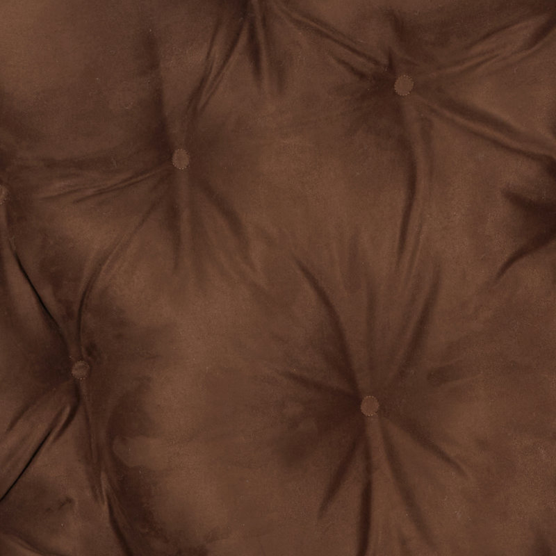Indoor Papasan Seat Cushion, 45 X 6 Inches, Dark Brown