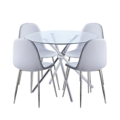 Beeching 4 - Person Dining Set