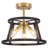 Royalston 3 - Light Modern Metal Drum Semi Flush Mount Ceiling Light Fixture For Dinning Room Living Room Bedroom Hallway Entryway Kitchen-663257544