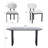 Collado 6 - Person Soild Wood Double Pedestal Dining Sets-238426985-238466308