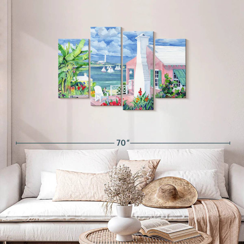 Bermuda Cove, 27" H x 43" W
