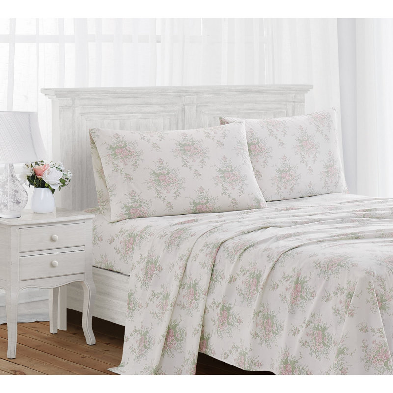 Ensemble de draps The Farmhouse par Rachel Ashwell, Ensemble de draps pour très grand lit avec 2 taie