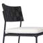 Iron Outdoor Stool with Cushion-1155945898