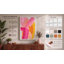 Brushstrokes in Pink Abstract - Wrapped Canvas-895665991-895666106