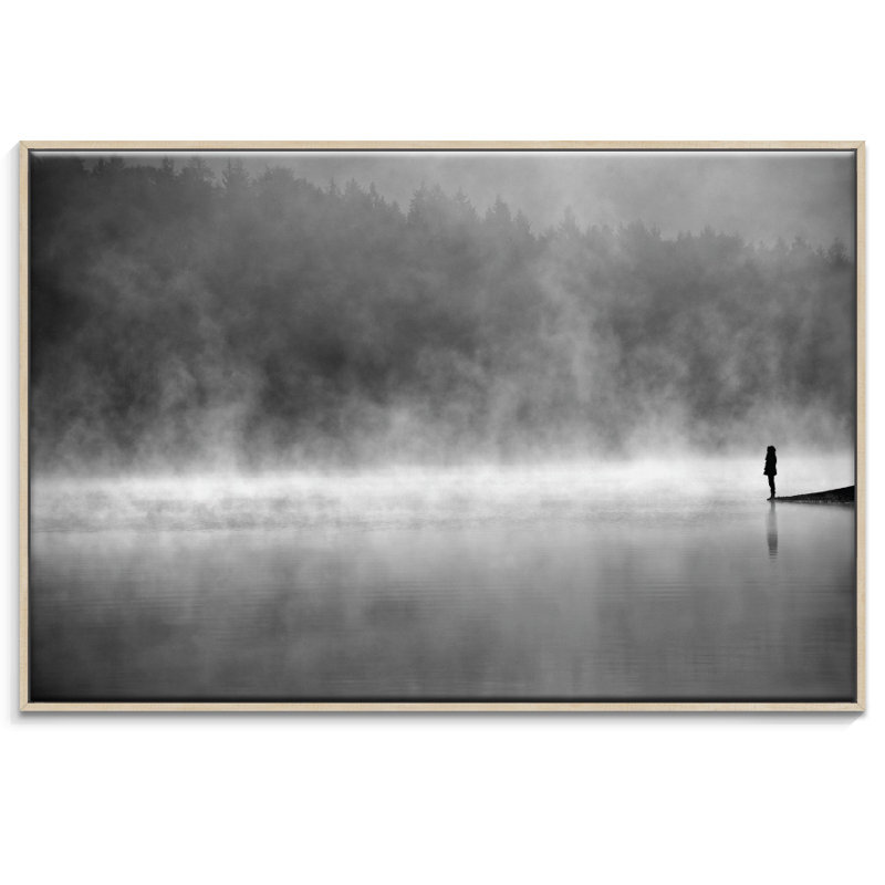 Print on Canvas, Black Floater Frame, 51cm H x 76cm W