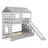  Anahira Twin Over Twin House Bunk Bed With Trundle And Slide, Storage Staircase, Roof And Window Design-32282004