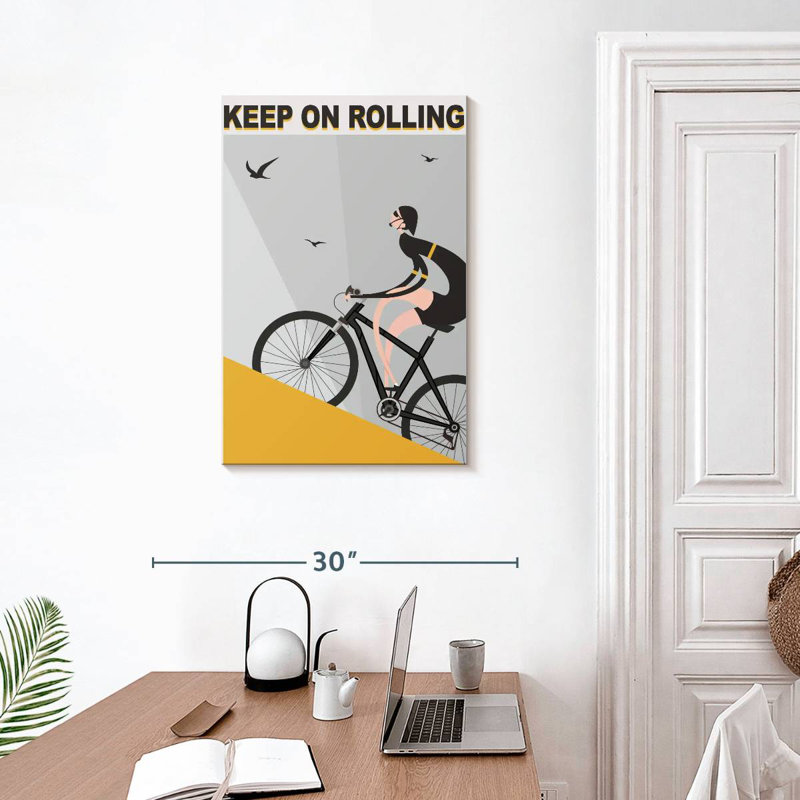 Senne Keep On Rolling, H 30 po x l 20 po