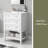 24" Bathroom Vanity Without Sink, Base Only