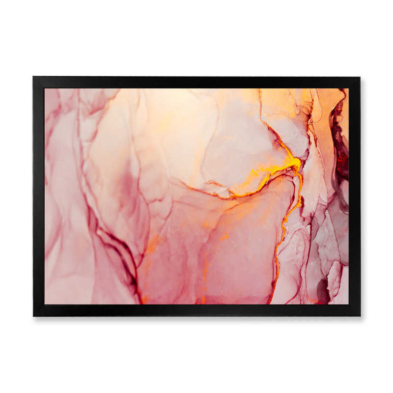 Reproduction encadrée sur toile Luxury Luxury, Toile avec cadre noir, H 8 po x l 12 po x P 1 po