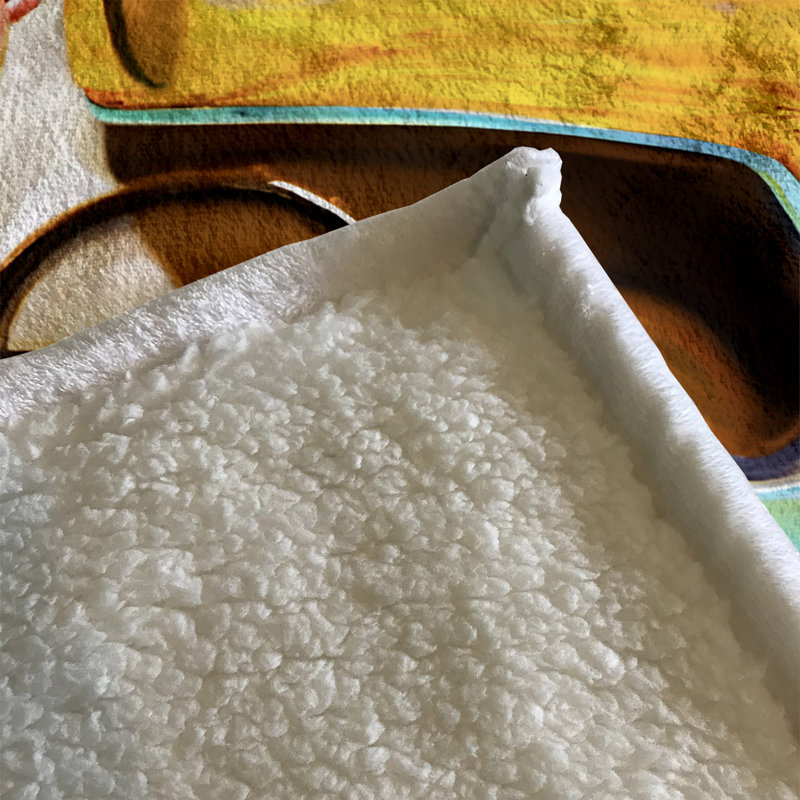 Throw Blanket, 51" W x 60" L