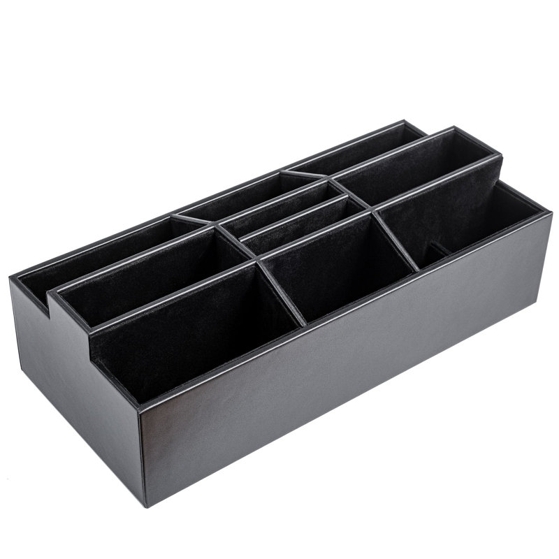 Polston Black Remote Control Holder