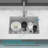 27x19x10 Inch Undermount Single Bowl Fireclay Kitchen Sink - Durable and Easy to Clean with High-Gloss Finish