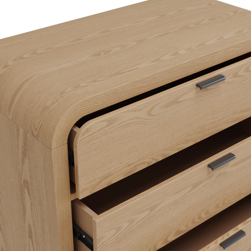 Commode 5 tiroirs Essie, Bois d'œuvre