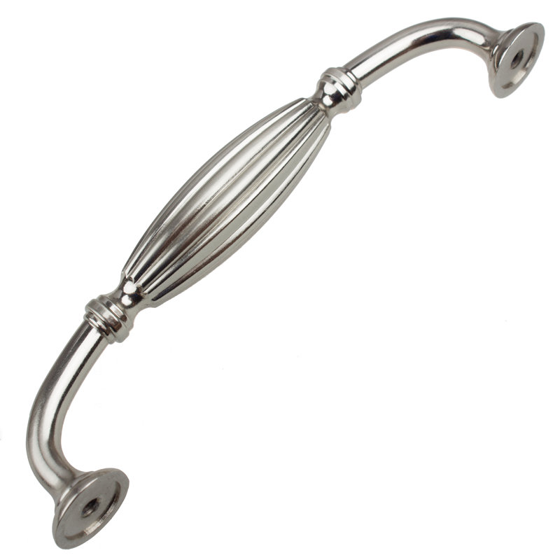 Poignée arche 5/8 po, Nickel satiné, 10