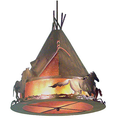 Rustic Lodge 4 - Light Pendant