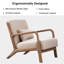Chaise d'appoint rembourrée de 25,78 po de large avec un coussin supplémentaire Cashel de 25,78 po Cashel-109608684