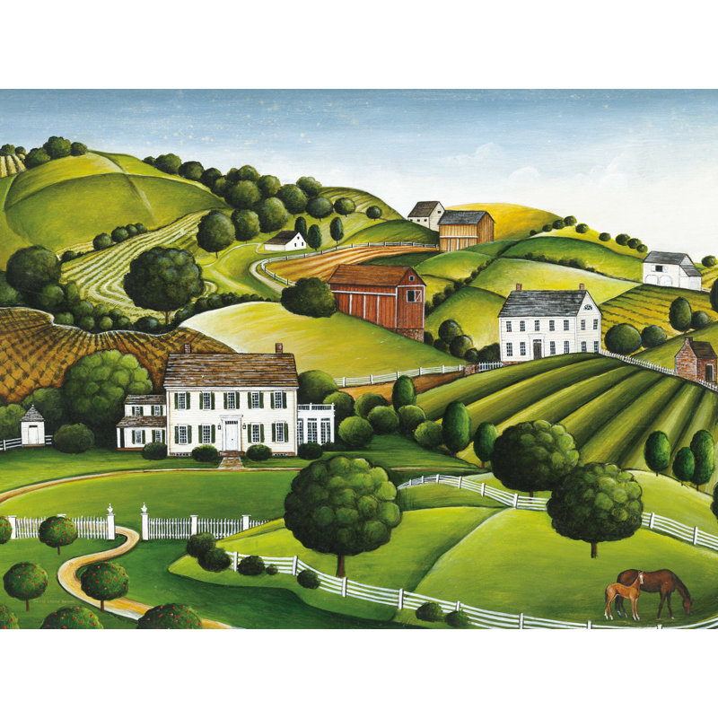 «Apple Valley» par David Carter Brown, reproduction sur toile, H 12 po x l 16 po