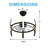 Ludovico 24" DIY Shape Adjustable Ceiling Fan with Lights Remote and APP Control-2035318135