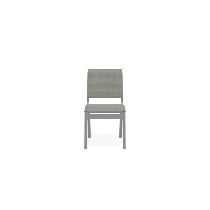 Chaise sans accoudoirs Aruba II, Diacre, Gris chaleureux