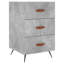 Bursten 40cm W Iron Bedside Table-2000424083