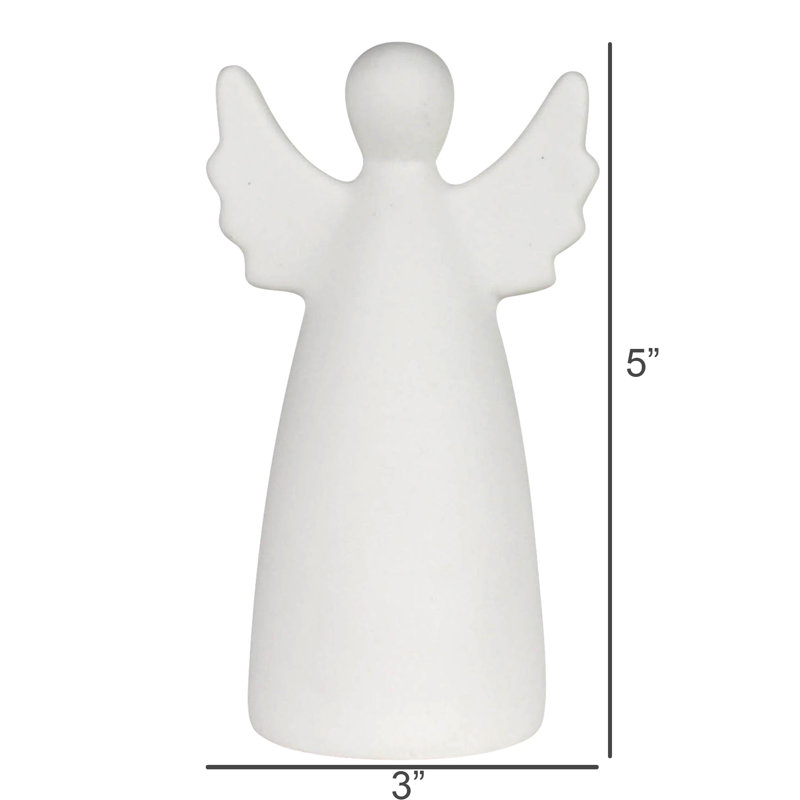 Ange, porcelaine