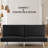 Dacy Twin 68.5" Wide Tufted Back Convertible Sofa-365870122