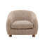 Peggy Polyester Occasional Chair, Paris Latte