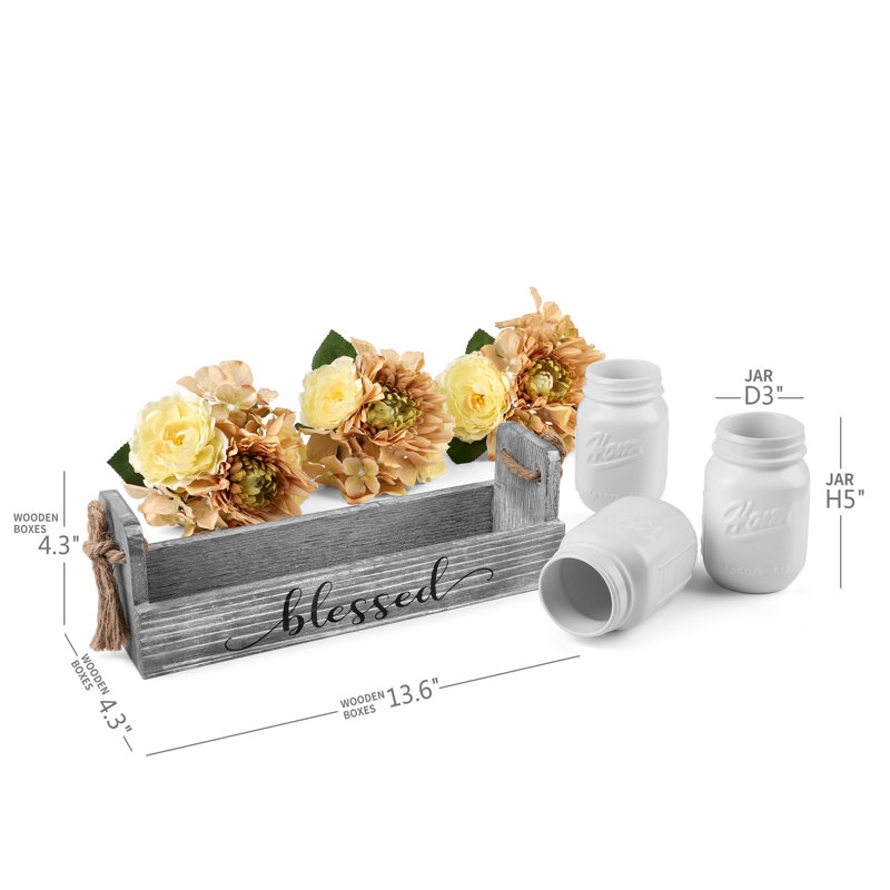 Pot en verre Caynan, Blanc